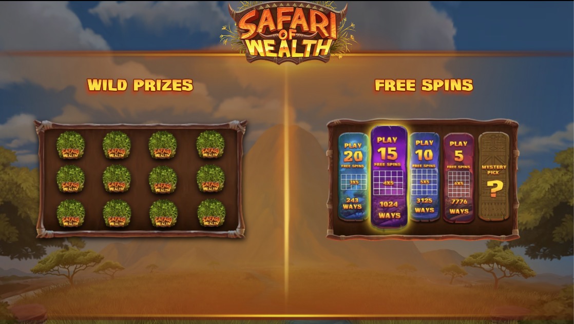 Safari of Wealth Game